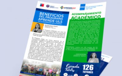 APRENDE ULS lanza boletín informativo sobre los estudiantes beneficiarios 2020